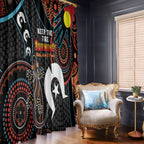 NAIDOC Week 2024 Window Curtain Keep The Fire Burning Indigenous Art