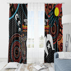 NAIDOC Week 2024 Window Curtain Keep The Fire Burning Indigenous Art