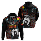 NAIDOC Week 2024 Zip Hoodie Keep The Fire Burning Indigenous Art