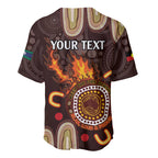 Personalised NAIDOC Week 2024 Baseball Jersey Aussie Map With Aboriginal
