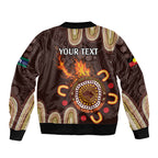 Personalised NAIDOC Week 2024 Bomber Jacket Aussie Map With Aboriginal