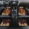 Personalised NAIDOC Week 2024 Car Mats Aussie Map With Aboriginal