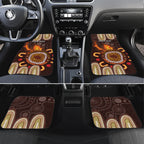Personalised NAIDOC Week 2024 Car Mats Aussie Map With Aboriginal
