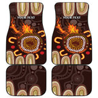 Personalised NAIDOC Week 2024 Car Mats Aussie Map With Aboriginal