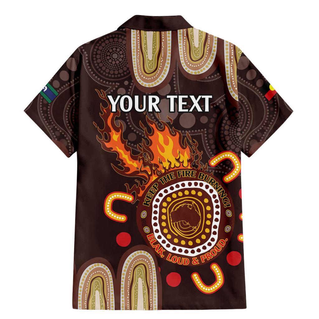Personalised NAIDOC Week 2024 Family Matching Mermaid Dress and Hawaiian Shirt Aussie Map With Aboriginal