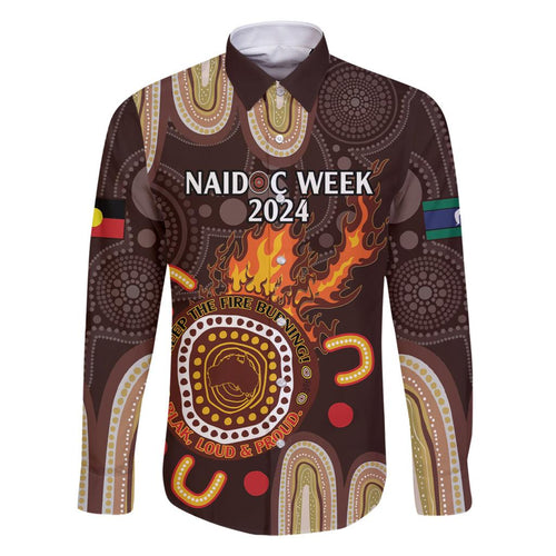 Personalised NAIDOC Week 2024 Family Matching Summer Maxi Dress and Hawaiian Shirt Aussie Map With Aboriginal
