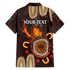 Personalised NAIDOC Week 2024 Family Matching Tank Maxi Dress and Hawaiian Shirt Aussie Map With Aboriginal