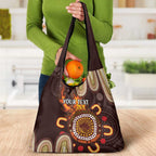 Personalised NAIDOC Week 2024 Grocery Bag Aussie Map With Aboriginal