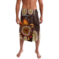 Personalised NAIDOC Week 2024 Lavalava Aussie Map With Aboriginal