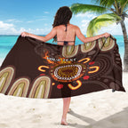 Personalised NAIDOC Week 2024 Sarong Aussie Map With Aboriginal