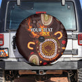 Personalised NAIDOC Week 2024 Spare Tire Cover Aussie Map With Aboriginal