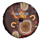 Personalised NAIDOC Week 2024 Spare Tire Cover Aussie Map With Aboriginal