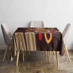 Personalised NAIDOC Week 2024 Tablecloth Aussie Map With Aboriginal