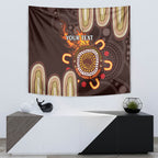 Personalised NAIDOC Week 2024 Tapestry Aussie Map With Aboriginal