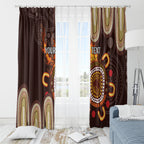 Personalised NAIDOC Week 2024 Window Curtain Aussie Map With Aboriginal