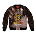 Fire Burning Together NAIDOC 2024 Bomber Jacket Indigenous Art