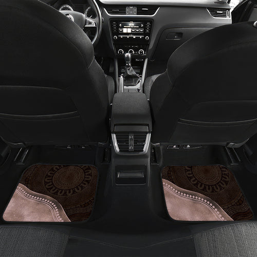 Fire Burning Together NAIDOC 2024 Car Mats Indigenous Art