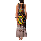 Fire Burning Together NAIDOC 2024 Family Matching Tank Maxi Dress and Hawaiian Shirt Indigenous Art