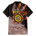 Fire Burning Together NAIDOC 2024 Hawaiian Shirt Indigenous Art