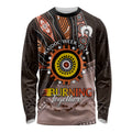 Fire Burning Together NAIDOC 2024 Long Sleeve Shirt Indigenous Art