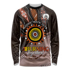 Fire Burning Together NAIDOC 2024 Long Sleeve Shirt Indigenous Art