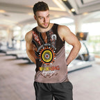 Fire Burning Together NAIDOC 2024 Men Tank Top Indigenous Art