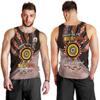 Fire Burning Together NAIDOC 2024 Men Tank Top Indigenous Art
