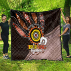 Fire Burning Together NAIDOC 2024 Quilt Indigenous Art