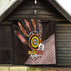 Fire Burning Together NAIDOC 2024 Quilt Indigenous Art
