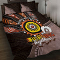 Fire Burning Together NAIDOC 2024 Quilt Bed Set Indigenous Art