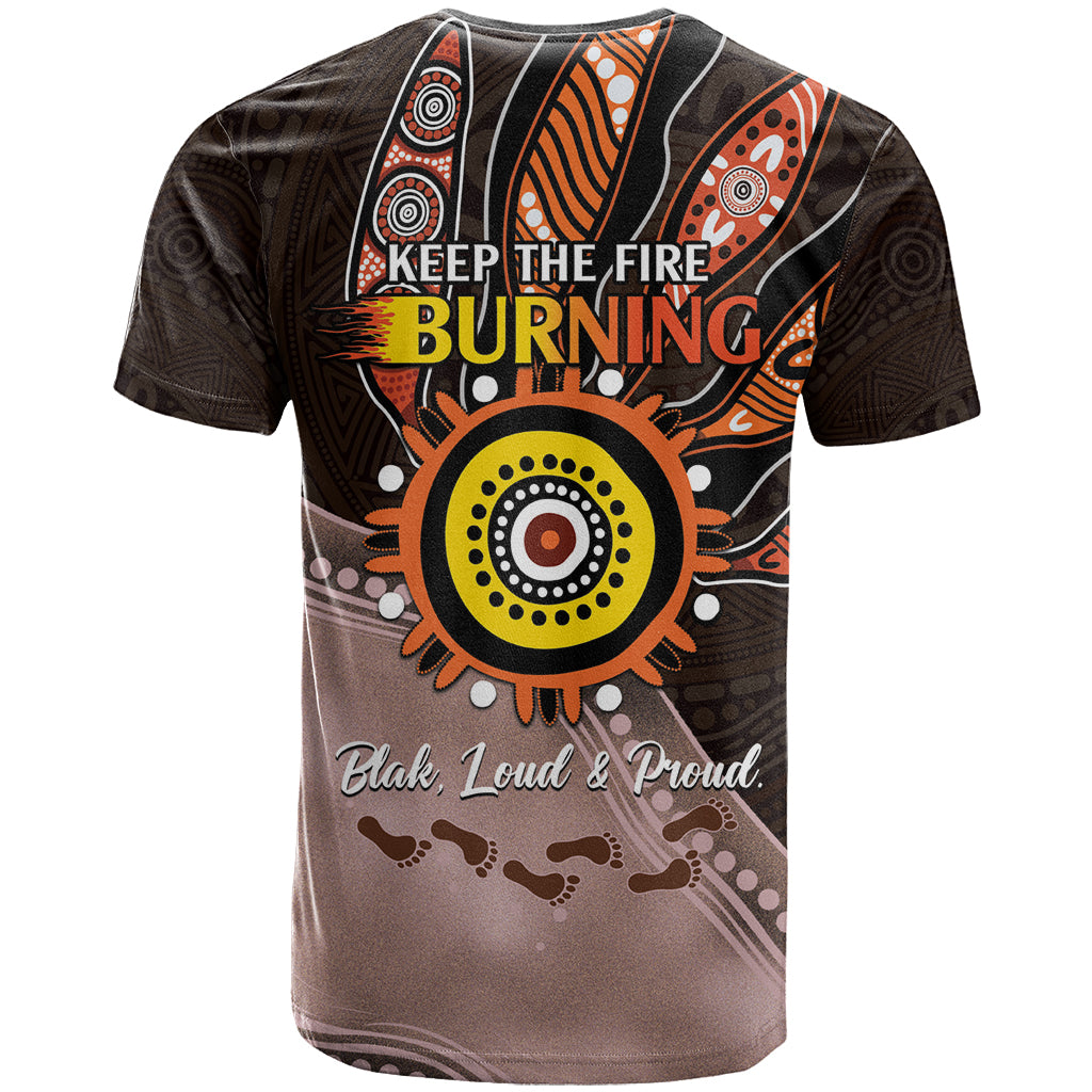 Fire Burning Together NAIDOC 2024 T Shirt Indigenous Art