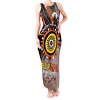 Fire Burning Together NAIDOC 2024 Tank Maxi Dress Indigenous Art