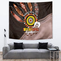 Fire Burning Together NAIDOC 2024 Tapestry Indigenous Art