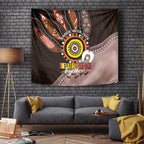 Fire Burning Together NAIDOC 2024 Tapestry Indigenous Art