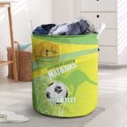 Custom Australia Soccer 2026 Laundry Basket Come On Matildas
