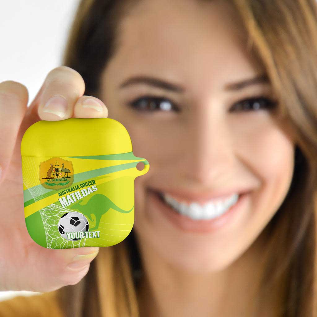 Custom Australia Soccer 2026 AirPods Case Come On Matildas