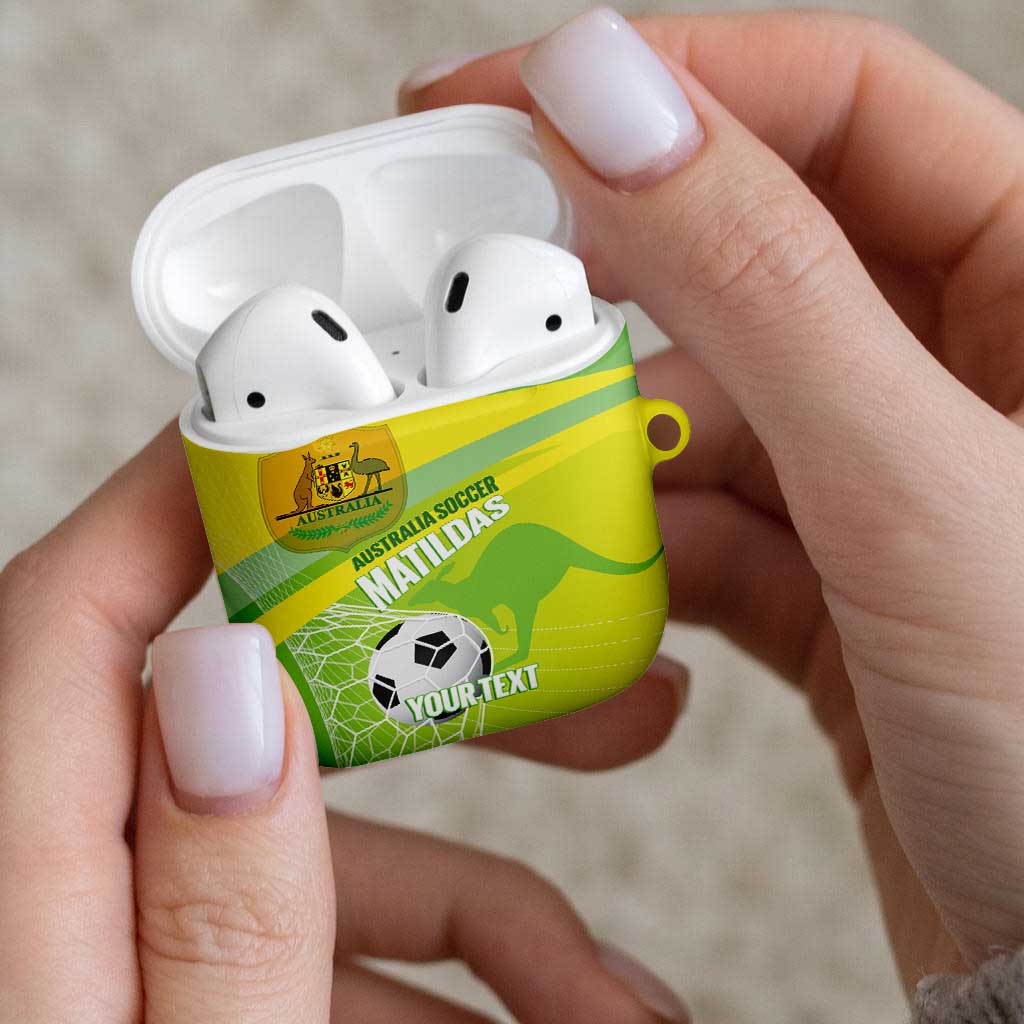 Custom Australia Soccer 2026 AirPods Case Come On Matildas