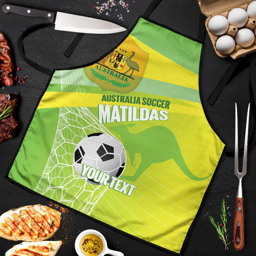 Custom Australia Soccer 2026 Apron Come On Matildas