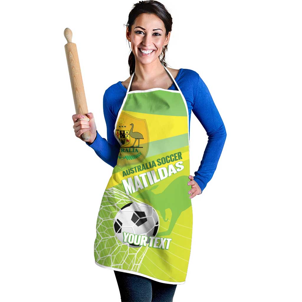 Custom Australia Soccer 2026 Apron Come On Matildas