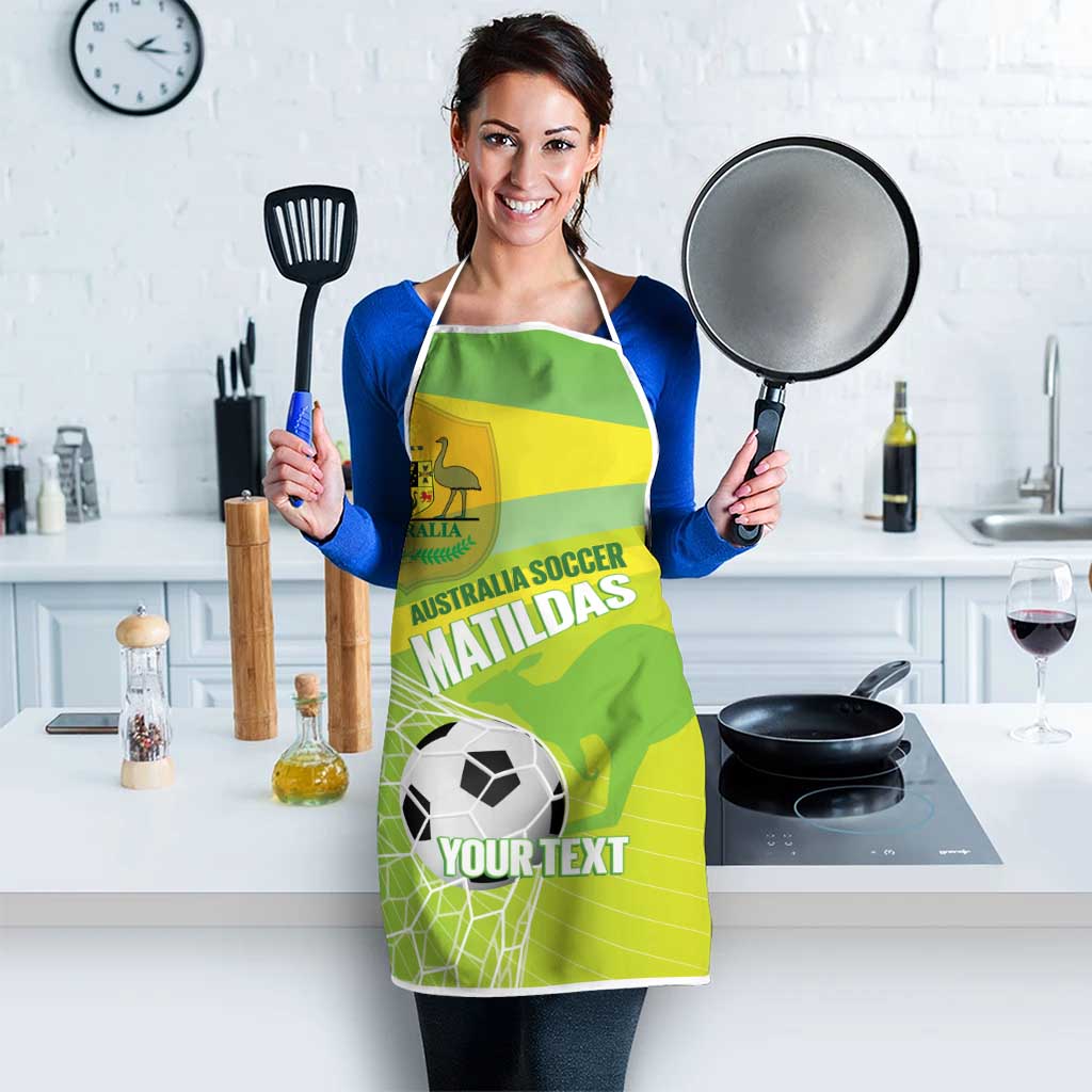 Custom Australia Soccer 2026 Apron Come On Matildas