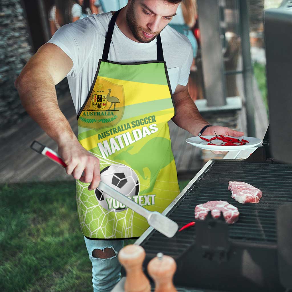 Custom Australia Soccer 2026 Apron Come On Matildas
