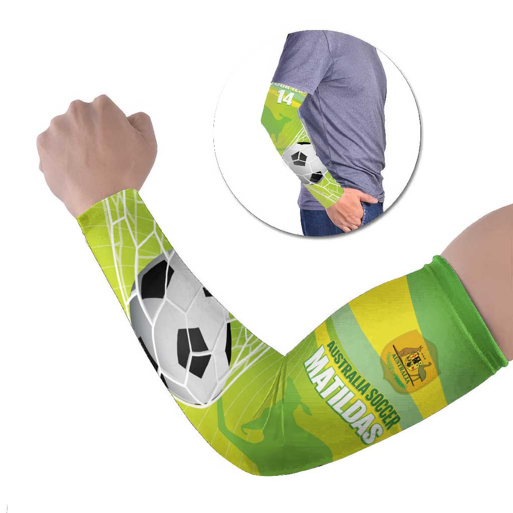 Custom Australia Soccer 2026 Arm Sleeves Come On Matildas