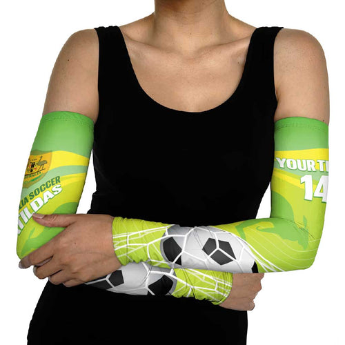 Custom Australia Soccer 2026 Arm Sleeves Come On Matildas