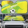Custom Australia Soccer 2026 Auto Sun Shade Come On Matildas