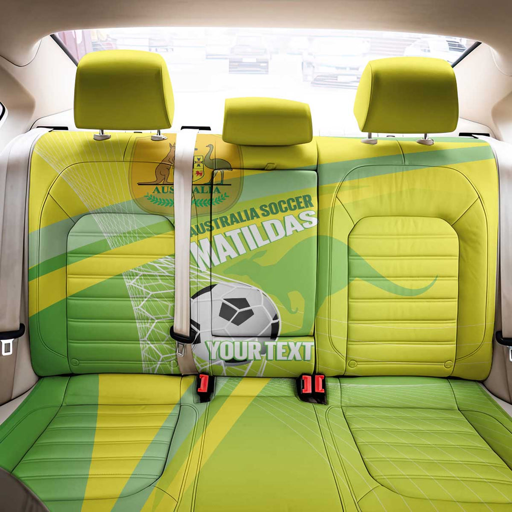 Custom Australia Soccer 2026 Back Car Seat Cover Come On Matildas
