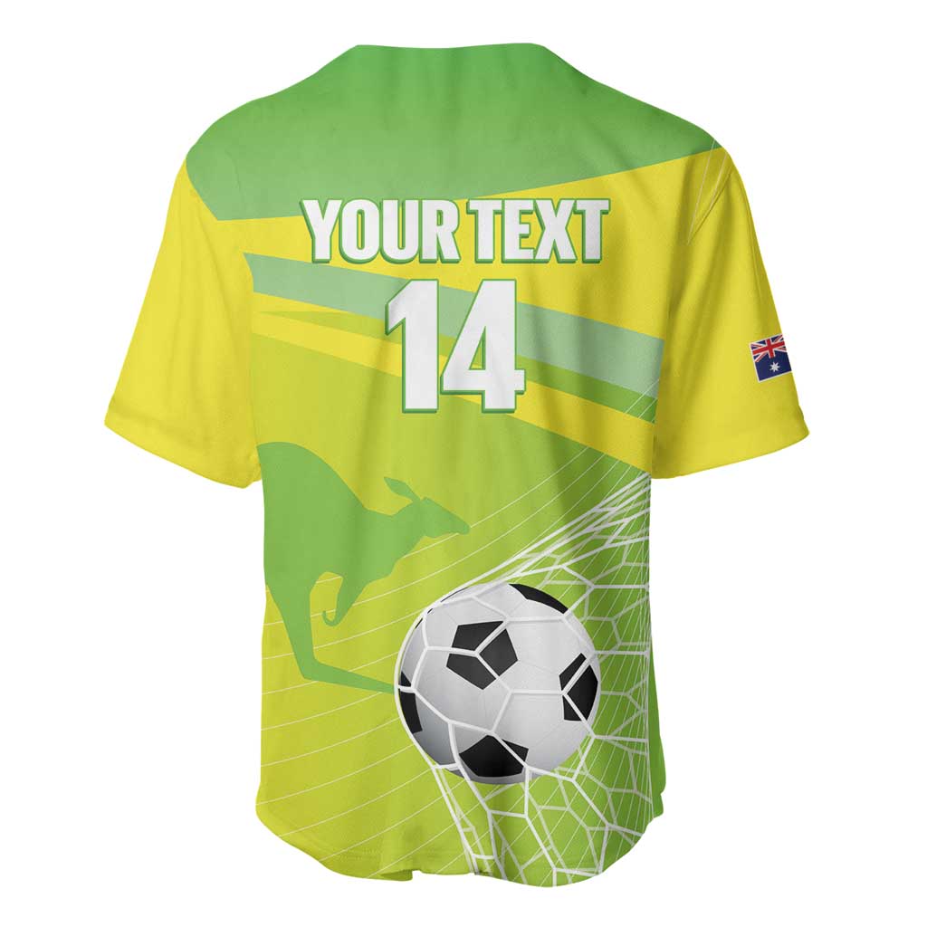 Custom Australia Soccer 2026 Baseball Jersey Come On Matildas