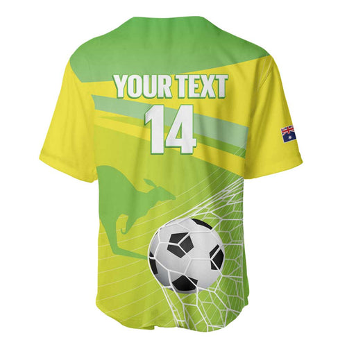 Custom Australia Soccer 2026 Baseball Jersey Come On Matildas