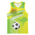 Custom Australia Soccer 2026 Basketball Jersey Come On Matildas
