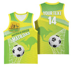 Custom Australia Soccer 2026 Basketball Jersey Come On Matildas