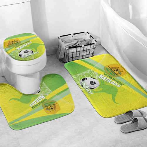 Custom Australia Soccer 2026 Bathroom Set Come On Matildas